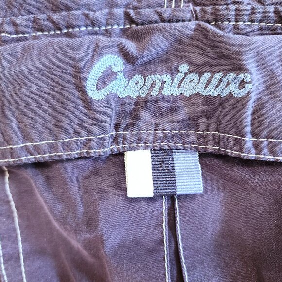 Daniel Cremieux Beachwear Men's Size Large Blue Swim Trunks Cargo Pockets Lined - Picture 3 of 12
